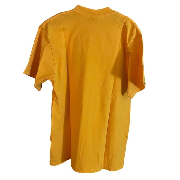 Fort Hays State University Tigers Yellow MV Sport T Shirt Men's Size Medium - Picture 3 of 5